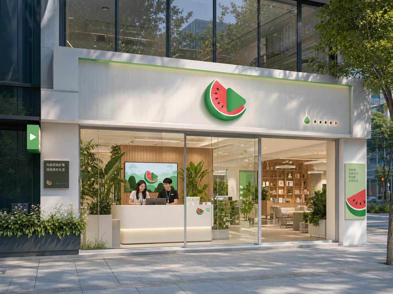 哔咔mv网红视频 实体内容平台门店